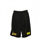 Asker treningsshorts - sort/gul (Outlet) thumbnail