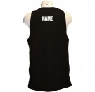 Lommedalen Valley treningssinglet - sort/hvit thumbnail