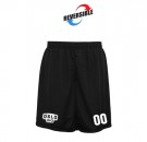 Sort vendbar treningsshorts - Outlet thumbnail