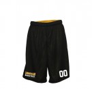 Lommedalen treningsshorts - sort/gul  thumbnail