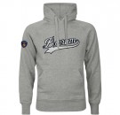 Bærum Basket hettegenser - gråmelert thumbnail