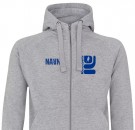 Kjelsås hettejakke - gråmelert thumbnail