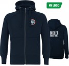 Bislet Basketball hettejakke - navy blå thumbnail