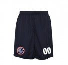 Bislet treningsshorts - navy blå thumbnail