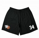 Nesodden enkel treningsshorts, sort - jente/dame modell thumbnail