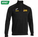 Asker coach trøye - Joma 1/2 zip - sort thumbnail