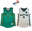 Skjetten klubbdrakt - vendbar overdel, jenter/kvinner  thumbnail
