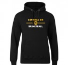Lommedalen Basketball hettegenser - sort thumbnail