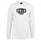 Oslo 3x3 langermet t-skjorte - hvit thumbnail