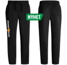 Drammen joggebukse (rette ben) - sort thumbnail