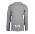 Sandvika langermet t-skjorte - gråmelert thumbnail