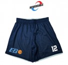 Navy vendbar treningsshorts - Outlet thumbnail