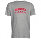 Sandvika Superstars t-skjorte - gråmelert thumbnail