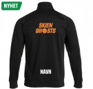 Skien coach trøye - Joma 1/2 zip - sort thumbnail