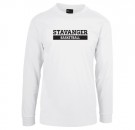Stavanger langermet t-skjorte - hvit thumbnail