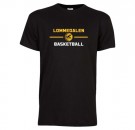 Lommedalen Basketball t-skjorte - sort thumbnail
