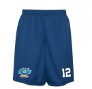 Blå vendbar treningsshorts - Outlet thumbnail