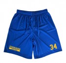 Blå enkel treningsshorts - Outlet thumbnail