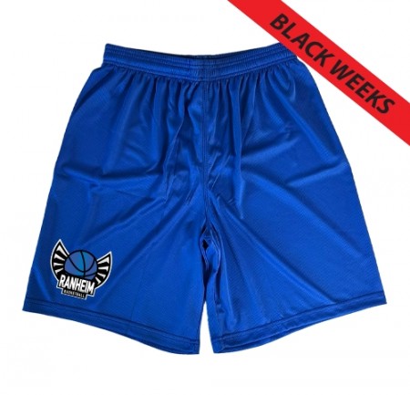 Ranheim enkel treningsshorts - blå