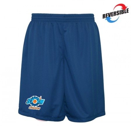 Tromsø vendbar treningsshorts - blå (Outlet)