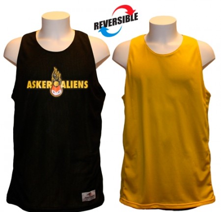 Asker treningssinglet - sort/gul