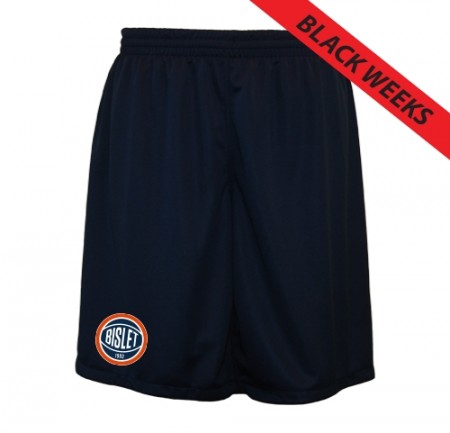 Bislet vendbar treningsshorts - navy blå