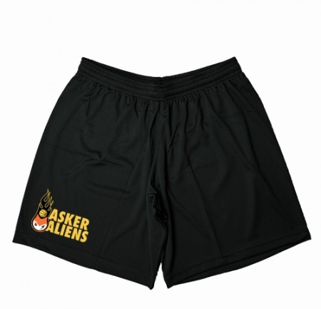 Asker enkel treningsshorts, sort - jente/dame modell