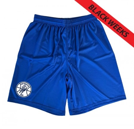 Høybråten enkel treningsshorts - blå