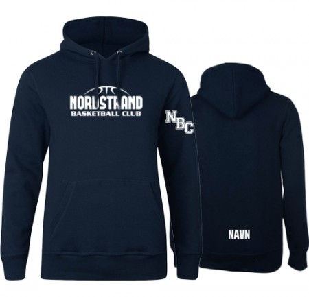 Nordstrand hettegenser - navy blå