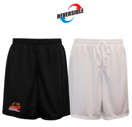 Askim vendbar treningsshorts - sort (Outlet)