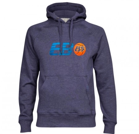 EB-85 hettegenser - blåmelert