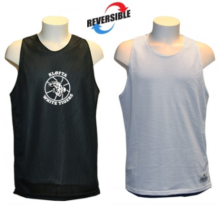 Kløfta treningssinglet - sort/hvit