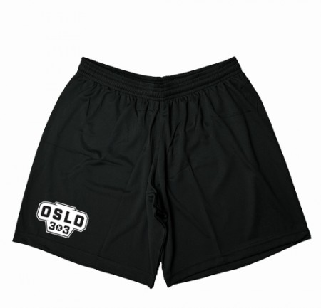 Oslo 3x3 enkel treningsshorts, sort - jente/dame modell (Outlet)