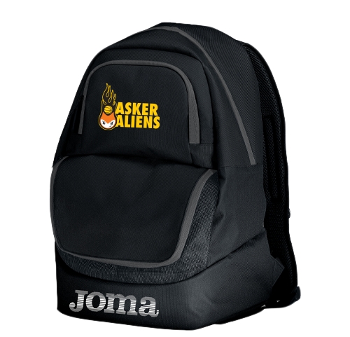 Romslig og praktisk ryggsekk, noe som gjør den ideell for å ta med , ball, sko og treningstøy.