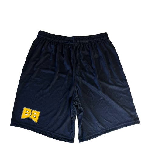 Enkel trenings shorts i behagelig og lett polyester materiale.
