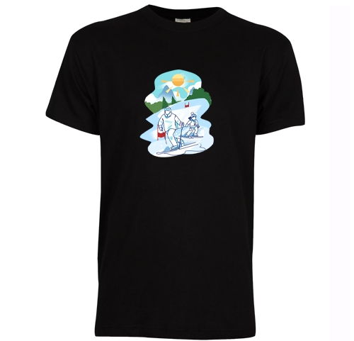 Kvalitets t-skjorte i bomull, fra Tracker