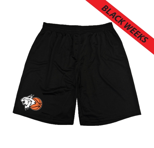 Enkel trenings shorts i behagelig og lett polyester materiale.