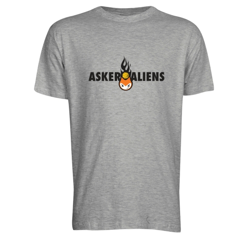 Asker Aliens t-skjorte i bomull, fra Tracker