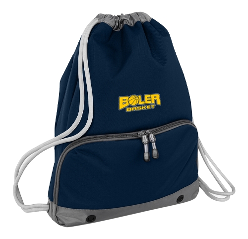 Velutstyrt gymbag med vannavvisende overflate og kontrastdetaljer.  Klubblogo, navn og nummer i transfertrykk.