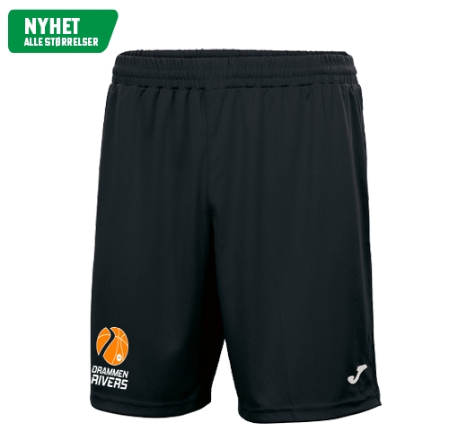 Enkel trenings shorts fra Joma i behagelig og lett polyester materiale.