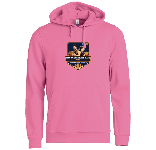 Enkel og rimelig hettegenser fra merket Clique. NB! Ved trykk av personlig navn frafaller bytterett.